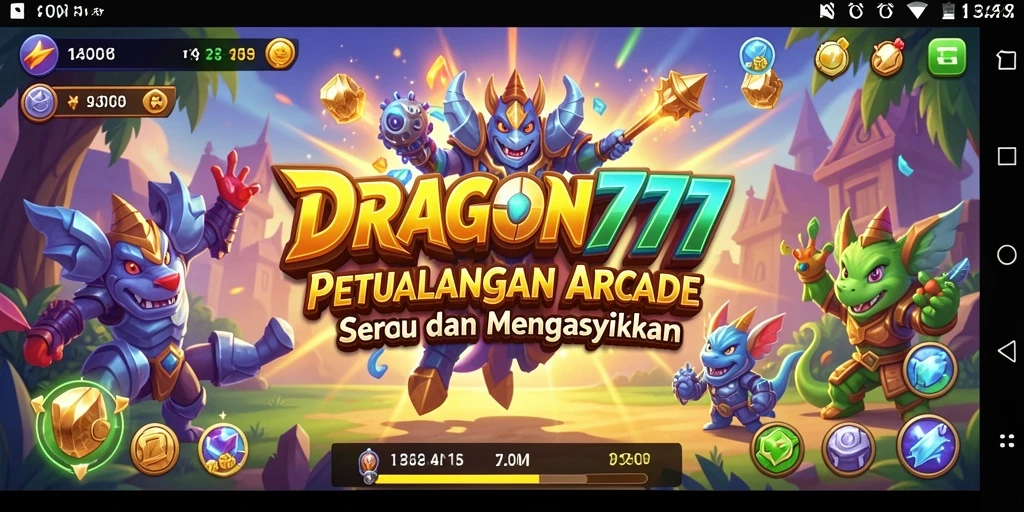Screenshot gameplay yang menampilkan aksi seru di DRAGON777.