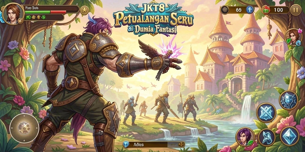 Tangkapan layar JKT8 menampilkan gameplay yang menarik dalam petualangan seru.