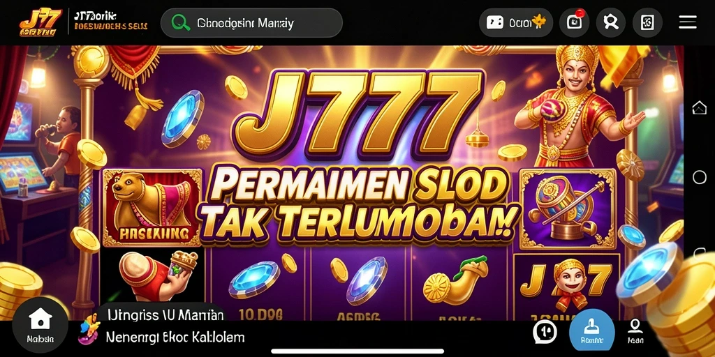 Screenshot utama JT777 menampilkan gameplay Slot yang menegangkan.