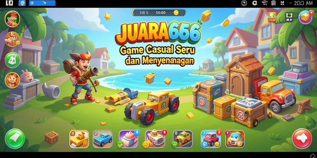 Tampilan gameplay JUARA666 yang mengasyikkan dan penuh tantangan.