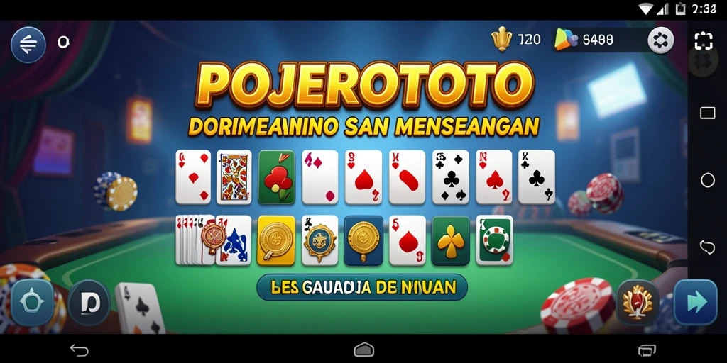 Tampilan gameplay POJEROTOTO yang seru dan interaktif.