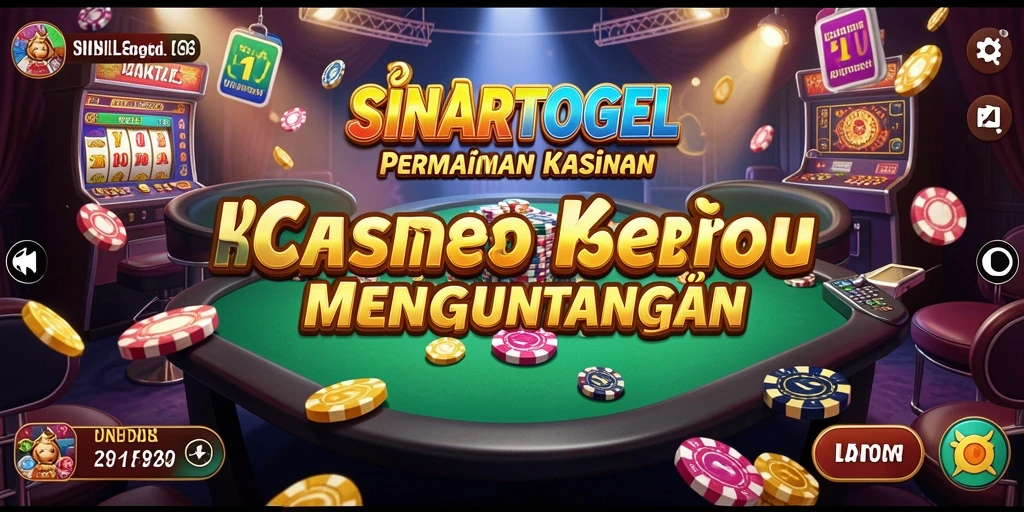 Tampilan gameplay seru di aplikasi SINARTOGEL.