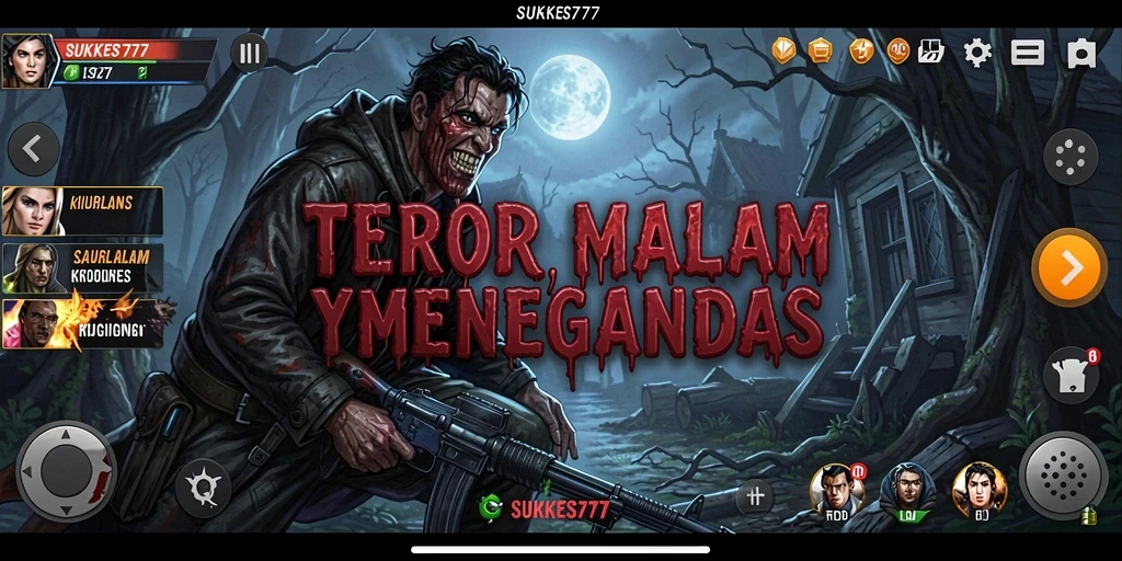 Tangkapan layar gameplay menegangkan dari game SUKSES777.